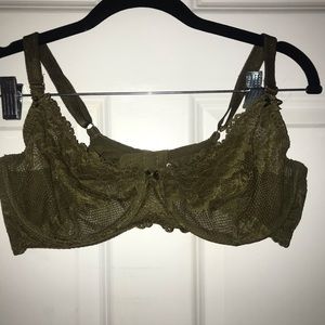 36DD Savage X Fenty Unlined Floral Lace Bra